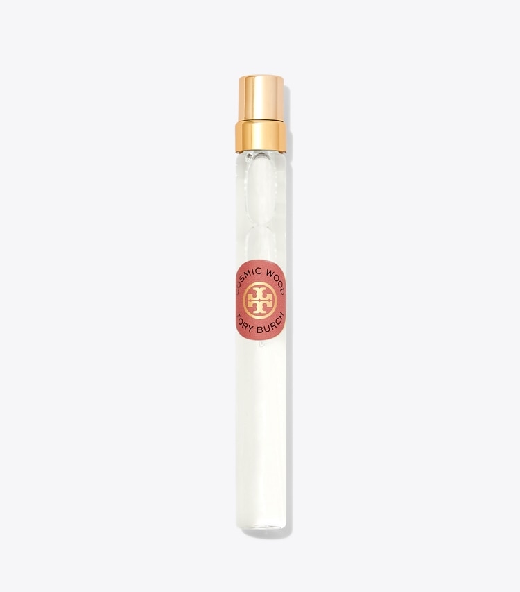 Tory Burch designer perfume Cosmic Wood Eau de Parfum Travel Spray 10ml in COSMIC WOOD front