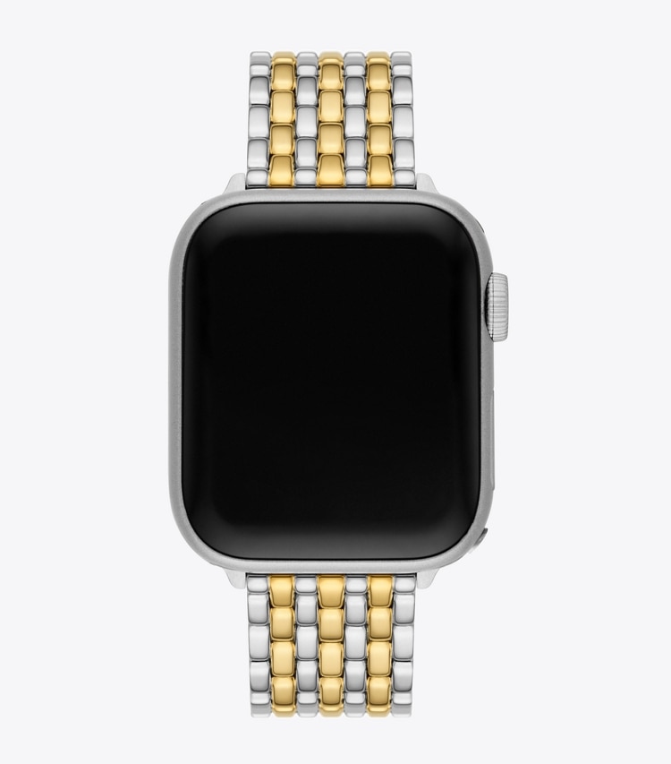 Tory Burch designer smart watches Eleanor Band for Apple Watch® in TWO-TONE overhead